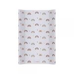 Saltea de infasat bebe moale 70x47,5 Rainbow Blue 403