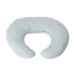 Perna de alaptare mica MyKids Cat On Moon Blue, husa detasabila