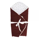 Patura de infasat pentru bebelusi Klups Velvet 75x75 cm Rosu Tomato