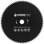 Disc pentru motocoasă Strend Pro 80 dinți, 255x1,6 mm, TT-BC415/520