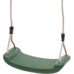Leagăn pentru copii din plastic verde ABELLA, 43x17x8,5 cm
