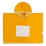 Poncho de baie pentru bebelusi Klups Junior Safari, cu gluga, 60x60 cm