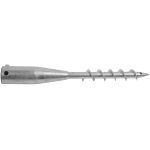 Șurub de pământ GS03 zincat 550x60x1,7 mm pentru fixare stâlpi