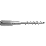 Șurub de pământ GS03 zincat 550x60x1,7 mm pentru fixare stâlpi