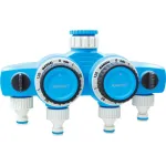 Programator mecanic de irigare Aquacraft 4 cai, 15-120 min, pentru furtun