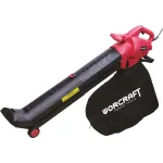 Suflantă și aspirator de frunze electric Worcraft VB30-45, 45L, 3000W