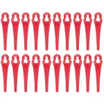 Set 20 cutite din plastic de rezerva pentru trimmer Worcraft CGT-S20Li
