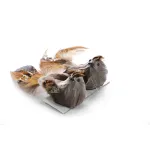 Păsărele decorative cu clips MagicHome, maro, set 2 buc, 15x5x5 cm