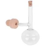 Dop de degustare din sticlă 50 ml cu plută pentru vin și țuică