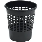 Coș de gunoi Curver Basic 10L negru din plastic pentru birou și baie