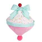 Decorațiune de Crăciun suspendabilă MagicHome Candy Line, roz, 13x15 cm