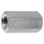 Piuliță prelungitoare DIN 6334 zincată JHS16 pentru tijă filetată, set 2 buc