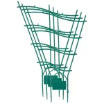 Grilaj suport pentru flori si plante cataratoare, verde, 3 buc
