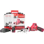Fierăstrău sabie cu acumulator Worcraft CSS-12Li 12V, 2x 2.0Ah Li-Ion