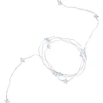 Instalație luminoasă de Crăciun cu stele LED, 180 becuri, exterior, IP44