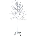 Strom MagicHome Cherry Tree, 180 cm, biely, LED studená biela, 230 V, IP44, exteriér