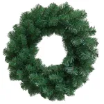 Coroniță de Crăciun naturală MagicHome, 45 cm, 70 ramuri