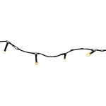 Instalație luminoasă de exterior MagicHome, 192 LED alb cald, 14,3 m