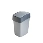 Coș de gunoi Curver Pacific Flip Bin 25L, antracit/gri, 34x26x47 cm