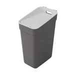 Coș de reciclare Curver Ready to Collect 30L, gri închis