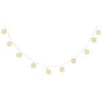 Ghirlandă luminoasă MagicHome Cotton Balls, 10 LED alb cald, 1,35 m