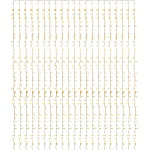 Instalatie perdea LED de Craciun 160 becuri, lumina calda, 1,5x2 m