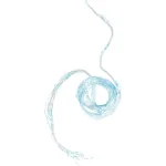 Instalatie LED de Craciun Twisted Stars 360 LED, alb rece, exterior