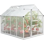 Sera de grădină Strend Pro Greenhouse, aluminiu, policarbonat 6 mm, 250x190x195 cm