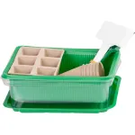 Mini sera pentru răsaduri Strend Pro, set 18 piese, 12 celule, 20x14,5x6 cm