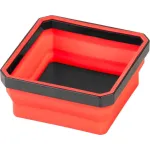 Miska Strend Pro, nádoba, na skrutky, magnetická, skladacia, silikónová, 115x115 mm