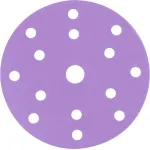 Disc abraziv Worcraft 150 mm P240 pentru șlefuitor excentric, 5 bucăți