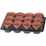 Minisera pentru răsaduri Strend Pro, set 12 celule, 24x18x6 cm