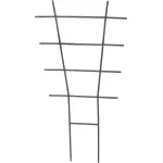 Grilaj suport pentru flori si plante Strend Pro, negru, 30,5x56,5 cm