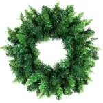 Veniec MagicHome Vianoce, prírodný, 45 cm, 160 vetiev, EXTRA HUSTÝ