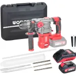 Ciocan rotopercutor Worcraft 20V Li-Ion SDS+ 4,5J, brushless, set