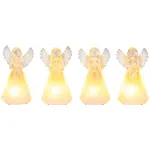 Înger decorativ LED pentru Crăciun MagicHome, lumină caldă, 11 cm