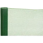 Plasă din plastic pentru grădină Economy 4, 100 cm, 10x10 mm, verde, 10 m