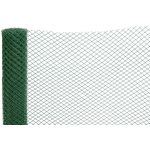 Pletivo ECONOMY 6, 1000/20x20 mm, 45° štvorcový vzor, 300g/m2, zelené, celoplastové, bal. 05 m