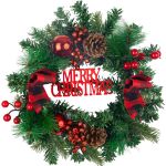 Dekorácia MagicHome Vianoce, veniec, priemer 25 cm