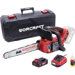 Drujbă cu acumulator Worcraft CGC-S20LiBAM 20V, 12 inch, set cu valiză