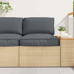 Set de perne pentru palet 2 pcs Antracit Material Oxford GartenMobel Dekor