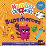 Carte de activitati Numberblocks Supereroi pana la 100, 3 ani+