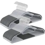 Set 50 umerase subtiri antialunecare SONGMICS, 42 cm, gri