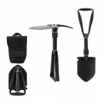 Lopata pliabila multifunctionala 6 in 1 pentru camping si gradina, 47 cm