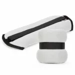 Greutati pentru incheieturi si glezne 2x1 kg din neopren, gri