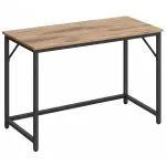 Birou calculator VASAGLE, stil industrial, blat PAL, 100x50x76 cm, maro camel