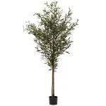 Planta artificiala maslin decorativ Atmosphera cu ghiveci, 210 cm, verde