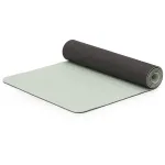 Saltea yoga antiderapantă din TPE 183x61x0,6 cm cu curea de transport, verde