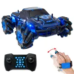 Masina RC 4x4 cu control prin gesturi, drift si roti laterale, negru