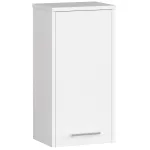 Dulap suspendat pentru baie FIN, alb, cu 1 usa si raft, 30x22x60 cm